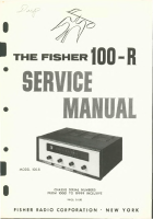Fisher 100-R - Service Manual-2
